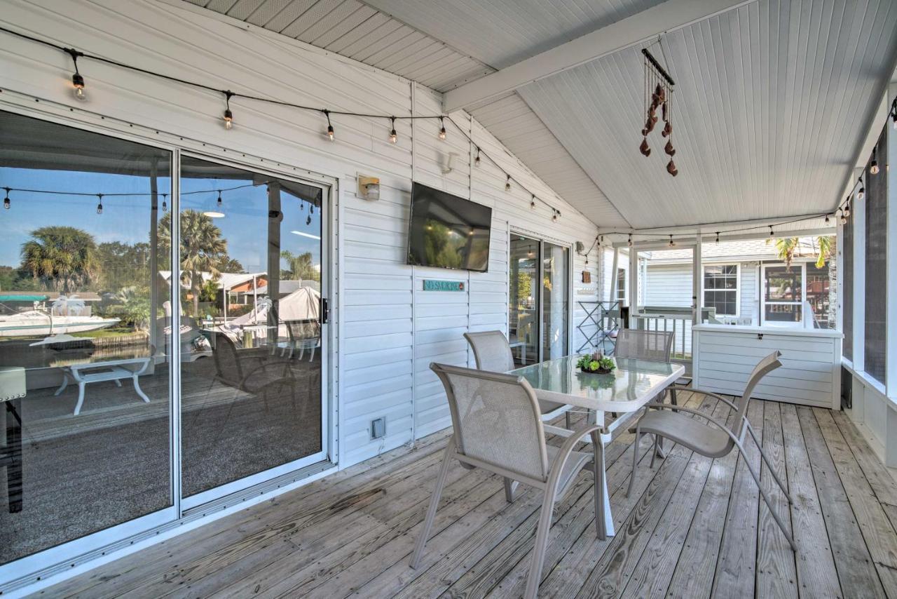 Retreat On The River With Boat Dock, Porch, And Grill! Homosassa Exterior foto